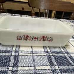 Vintage Anchor Hocking Fire - King Primrose Loaf Pan 