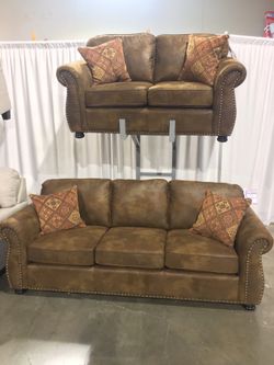 Sofa and loveseat set sale