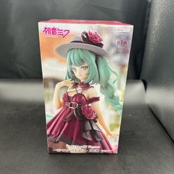 FuRyu Hatsune Miku Trio-Try-iT (Outing Dress Red Color Ver.) Figure