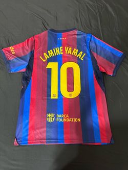 FC Barcelona Lamine Yamal #10 Jersey