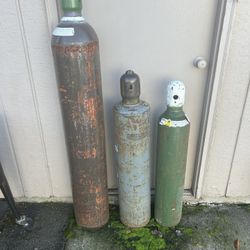 Large Helium Tank And 2 Others 