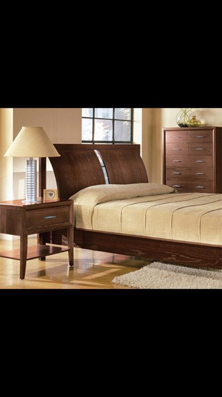 Shermag Queen Tribeca loft bed NO MATTRESS