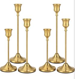 Candlestick Holders Set of 6,