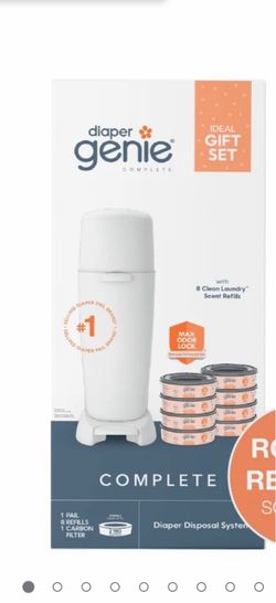 Genie Diaper Pail with 7 refills