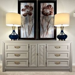 🔆🔆STUNNING TAUPE MCM DREXEL dresser/buffet/changing Table/tv Stand/dining Server/sideboard/credenza