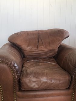 Brown Leather Chair