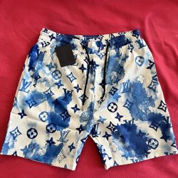 Bravest Studios LV Shorts Blue/White