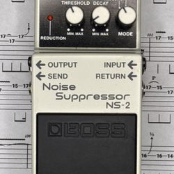 Boss NS-2 Noise Suppressor Guitar Pedal