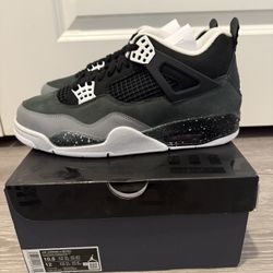 Jordan 4 Retro “Fear” Men’s Size 10.5 FQ8138-002