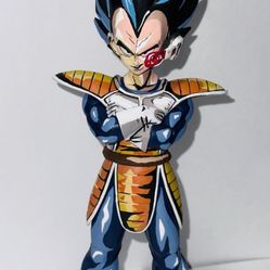 custom  DRAGONBALL  vegeta figure
