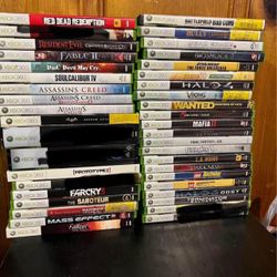 Games XBOX 360…….12 Each