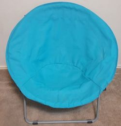 Chair Turquoise Moon Chair All-Mesh Moon Chair 33" - Excellent Condition! $40 Cash Pickup local