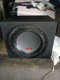 Alpine 12 inch sub r series t12