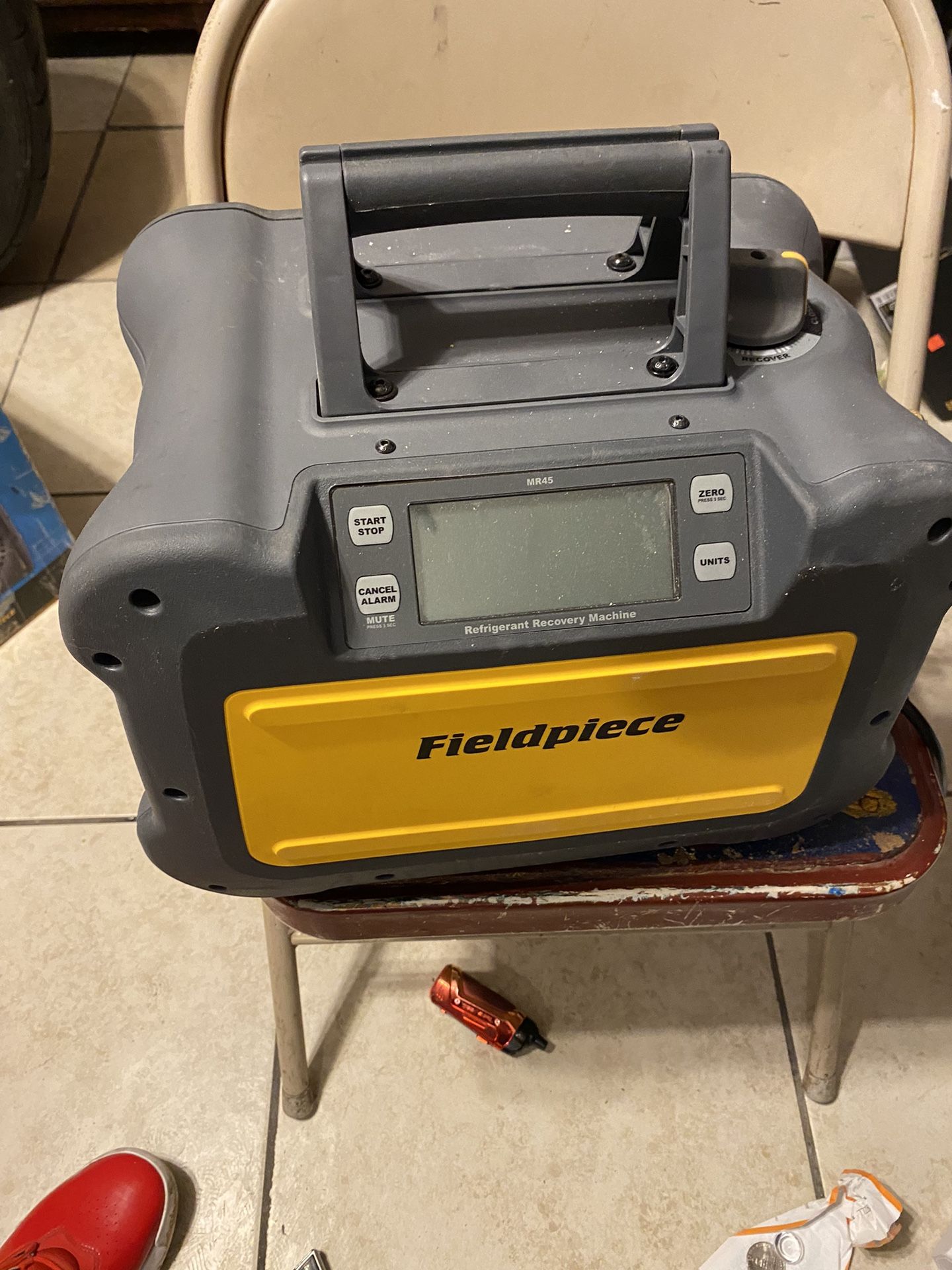 Field piece Mr45 Refrigerant Recovery Machine , Fieldpiece 6cpm Dual