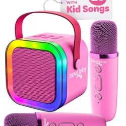 Move2Play, Mini Karaoke Machine for Kids | Includes 20+ Kid Songs | 2 Unicorn  A110000243