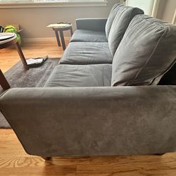 Grey couch - 75 inch