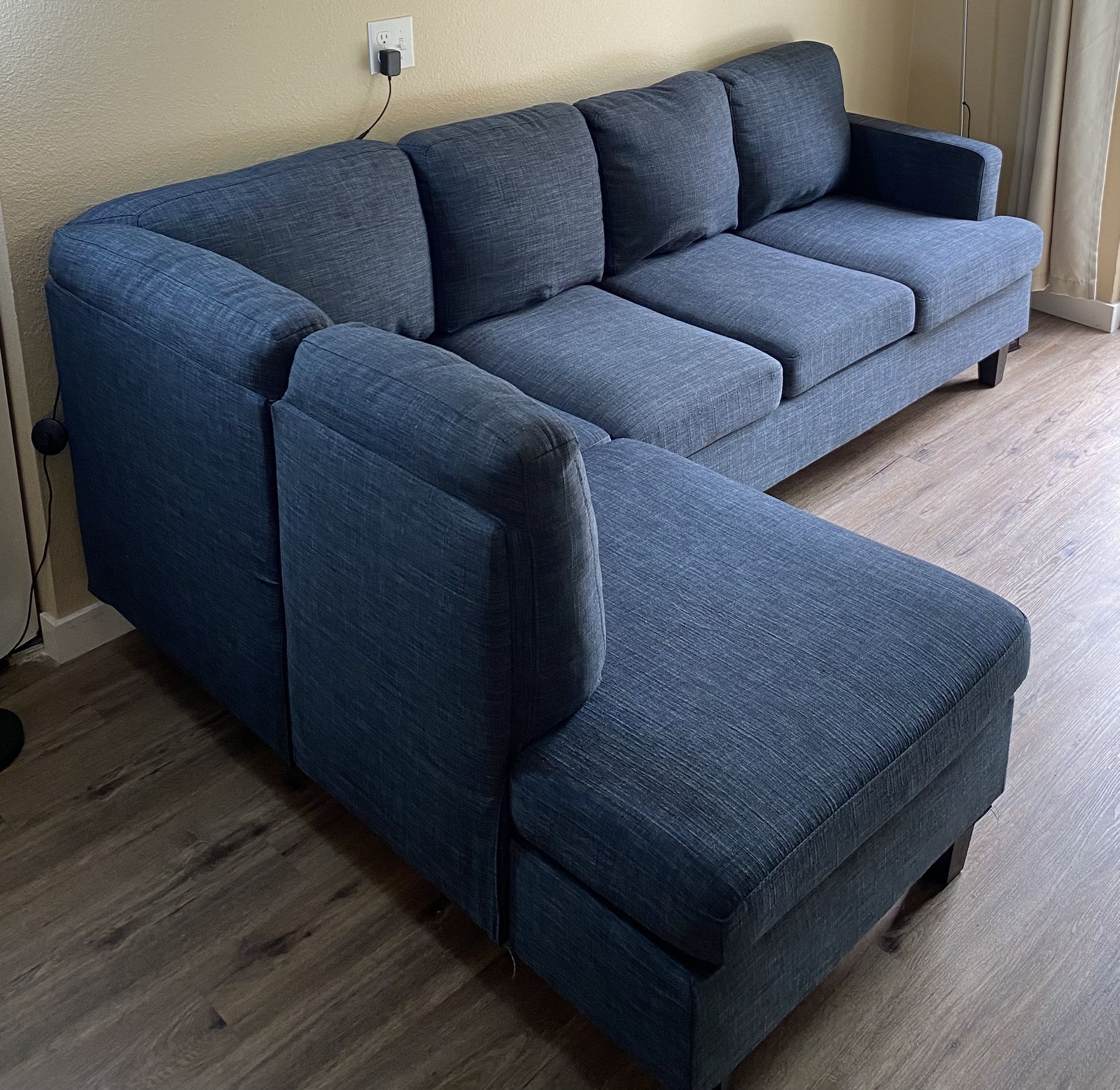 Blue Sectional