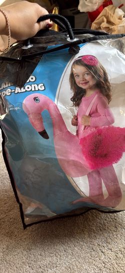 Flamingo ride-along costume