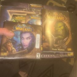 World of warcraft battle chest and discs and manual