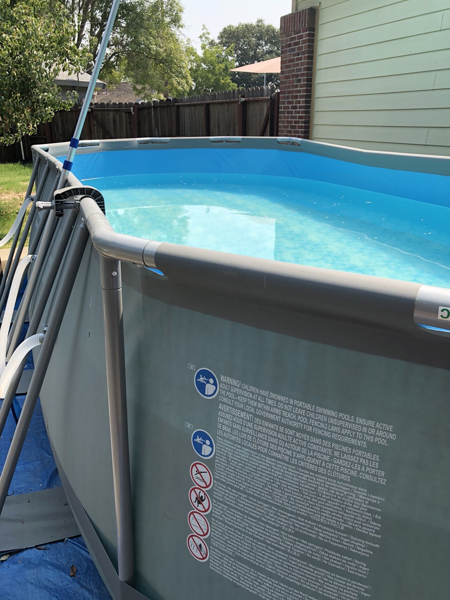 Bestway swimming pool still new