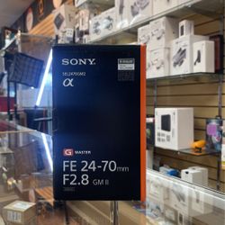 Sony FE 24-70mm F2.8 II