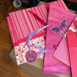 Valentines And baby shower Gift Bags