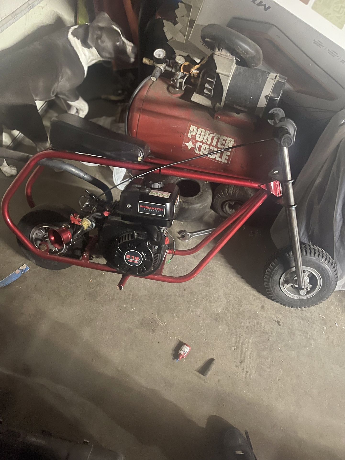 back alley mini bike roller