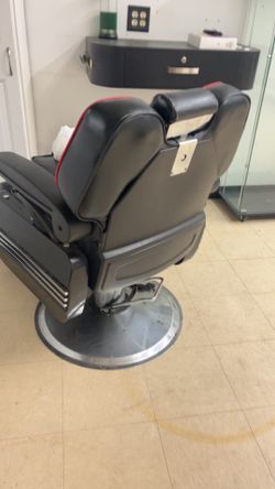 Hydraulic reclining  salon barber chair