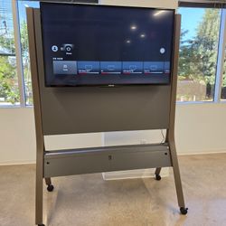 Toshiba 50" 4K Fire TV with whiteboard