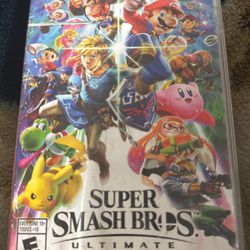 Nintendo Switch Game(Super Smash Bros Ultimate)