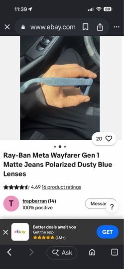 Ray-ban metas