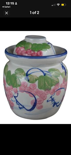 Medium & Small Porcelain Pickling Jar 3 Liter Fermenting Pickling Kimchi ...