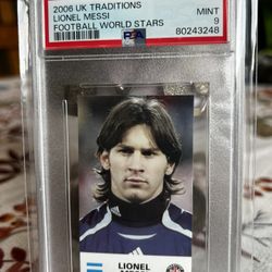 2006 UK Traditions Football World Stars - Lionel Messi
