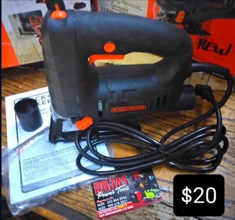 Black & Decker 4 AMP Jig Saw 