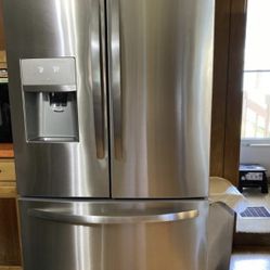 Frigidaire 3 Door Stainless Fridge 