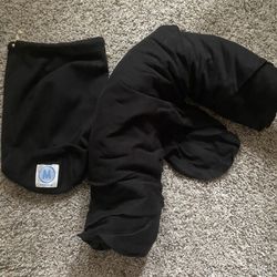 Black Moby Baby Wrap