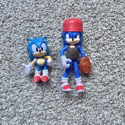 Sonic The Hedgehog Set Of 2 Figures