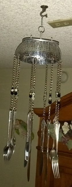 Handmade Silverware Chime