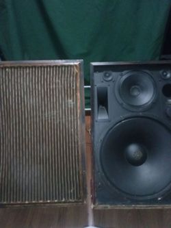 70s vintage SANSUI 16in floor Speaker