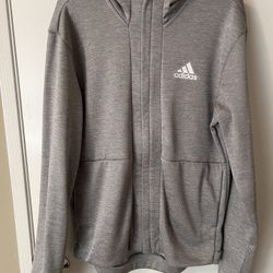 Full Zip Adidas Jacket W/Hood