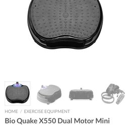 DUAL MOTOR  WHOLE BODY VIBRATION PLATE EXERCISE...... CHECK OUT MY PAGE FOR MORE ITEMS