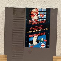 Super Mario Bros. Duck Hunt Combo Nes Authentic Tested Nintendo