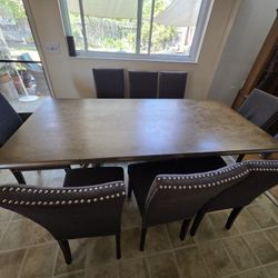 8 Chair Dining Table With Chairs 