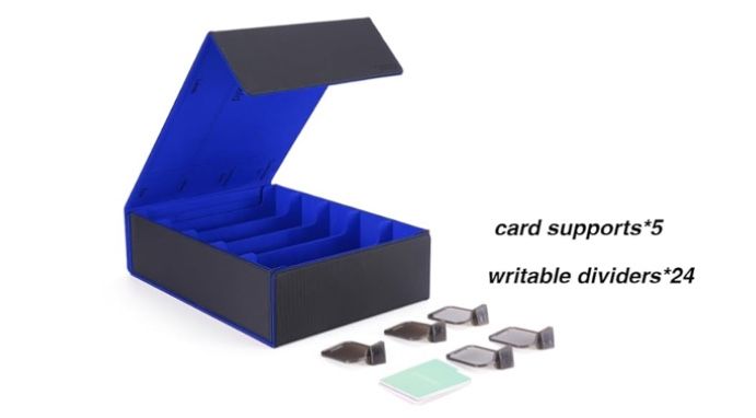 Venssu 5-Row Trading Card Storage Box