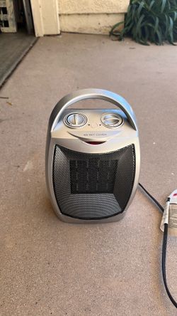 Give best, portable heater/fan, silver