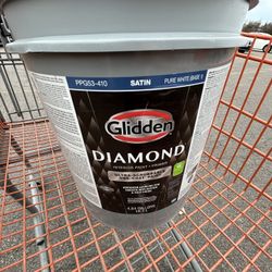 New 5 Gallons Paint (grey Color)