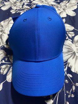 Nike Dri-FIT Adjustable Baseball Cap Hat Blue Solid Unisex Adults L/XL