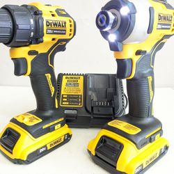 20V Max DeWalt Atomic Brushless Contractor Set 