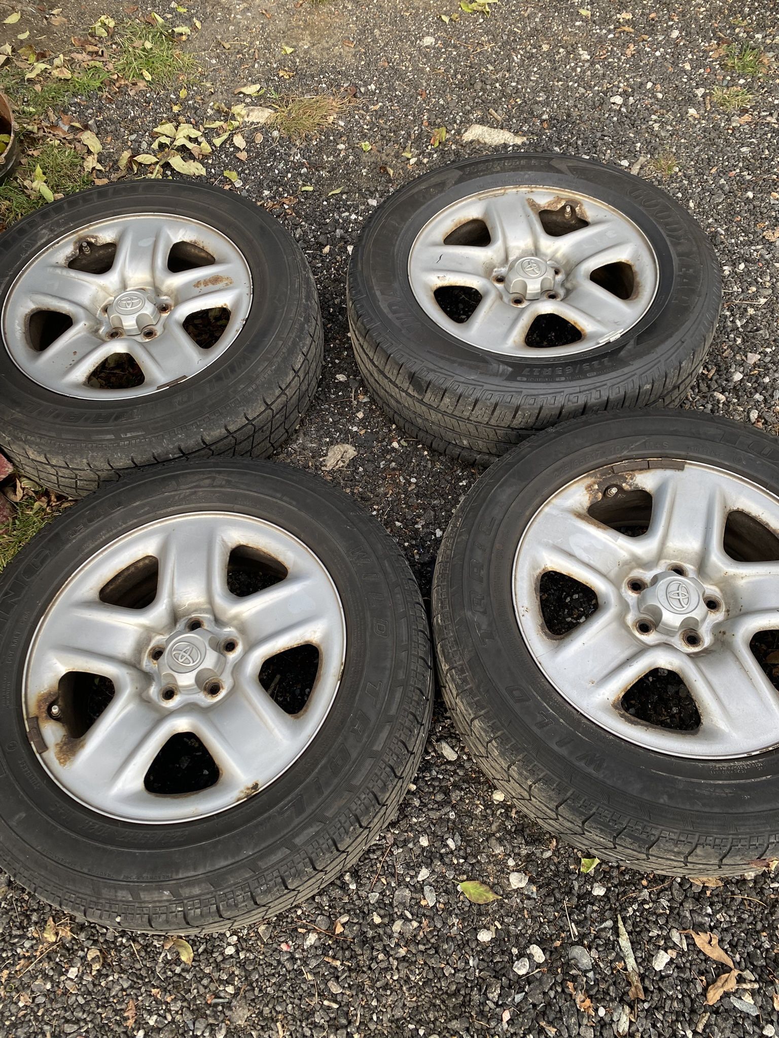 17” Toyota Rims and Tires