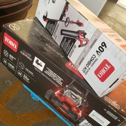 Toro 60v Lawn Tool Combo